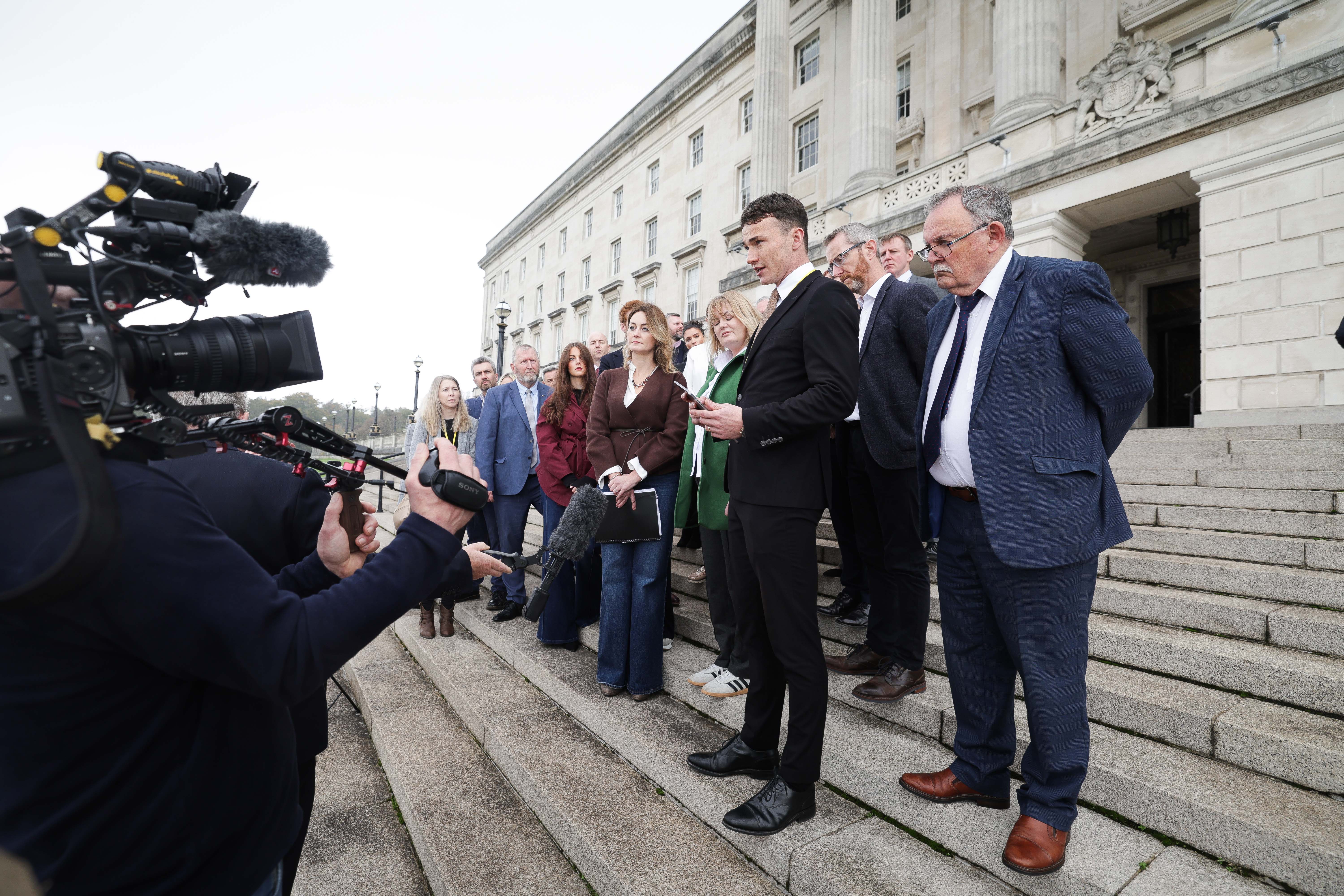 MLAs Stand with Ladies with Letters in Their Call for a Statutory Public Inquiry