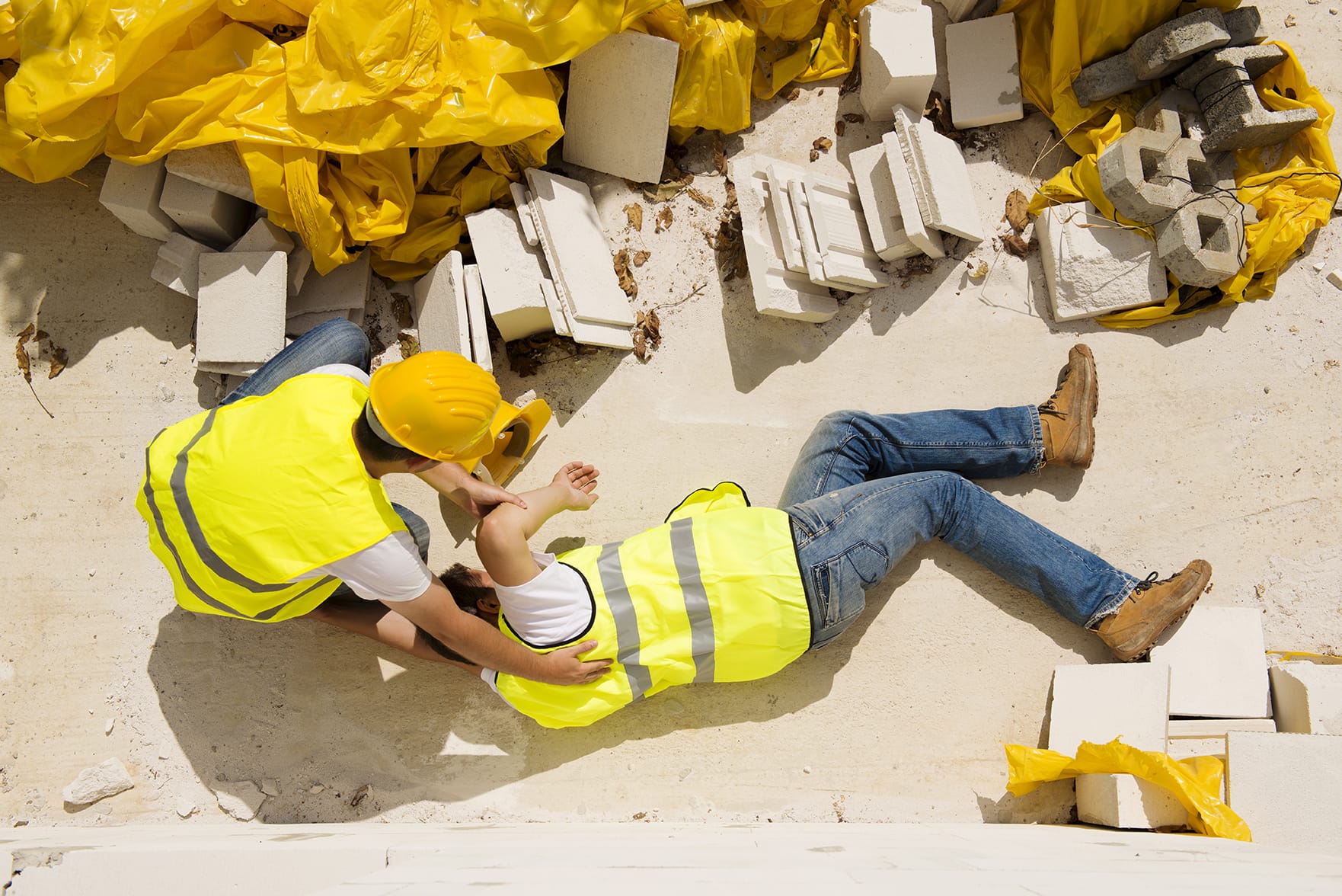 Checklist for an accident at work